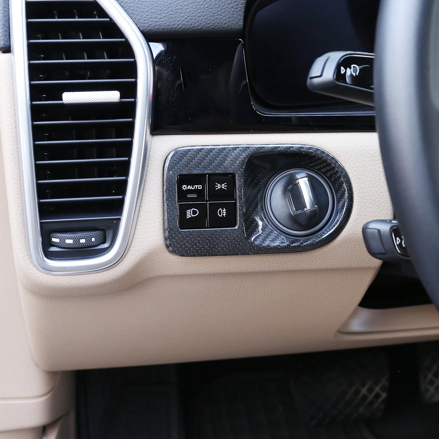 Passend für Porsche Cayenne 2019-2023 Lichtschalter Blende