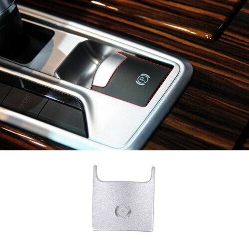 Passend für Maserati Ghibli 2013-15 Handbremse Taste Blenden Abdeckung Silber