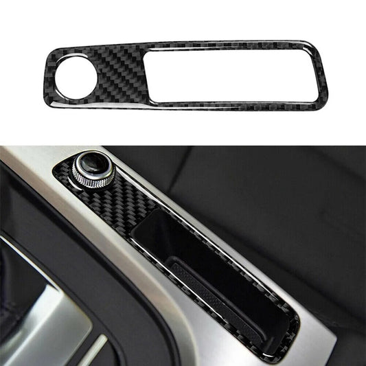 Passend für Audi A4 B9 2017-19 Mittelkonsole Blende Abdeckung Rahmen Carbon