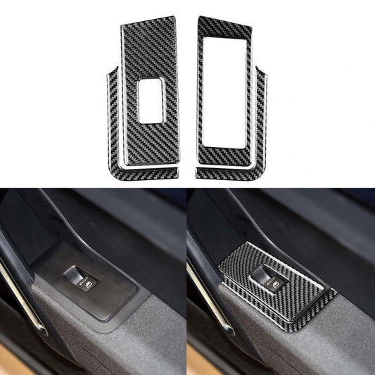 Passend für VW Beetle Fensterheber Blenden Abdeckung Rahmen Carbon