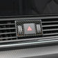 Passend für Audi Q5 FY 2018-22 Warnblinklicht Blende Abdeckung Rahmen Carbon