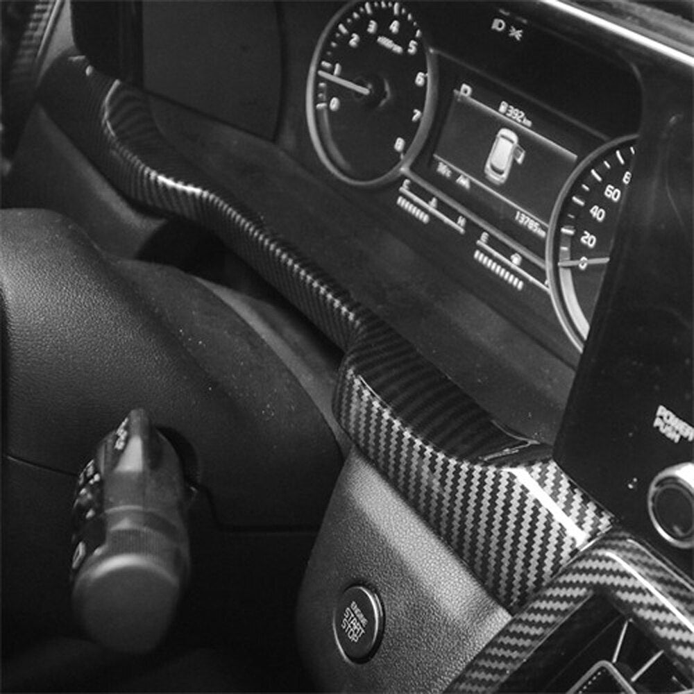 Passend für KIA Sorento MQ4 2021 Mittelkonsole Blenden Abdeckungen Rahmen Carbon