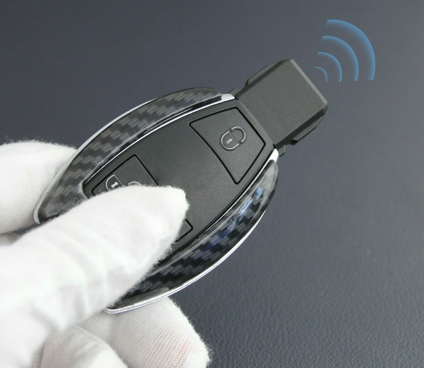 Passend für Mercedes C W205 W212 GLC X253 W204 Carbon Schlüssel Cover Hülle