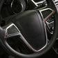 Passend für Passend OPEL Mokka X Edelstahl Blenden Rahmen Abdeckung Lenkrad Steering Wheel