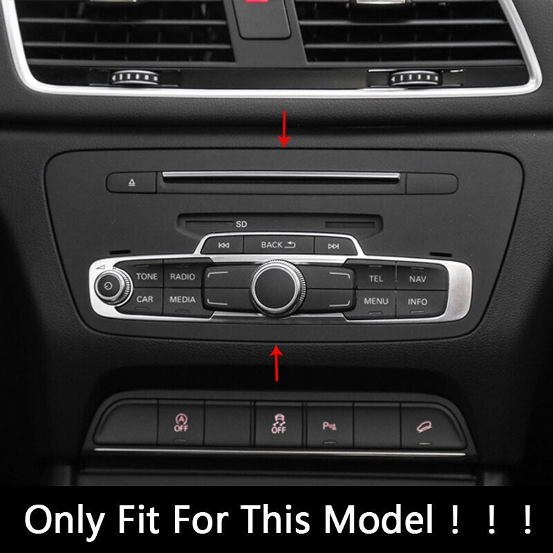 Passend für Audi Q3 2013-16 Radio Blende Abdeckung Rahmen