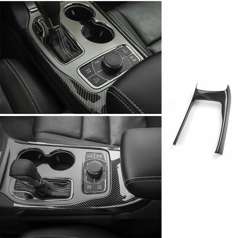 Passend für Jeep Cherokee Mittelkonsole Abdeckung Blenden Rahmen Tuning