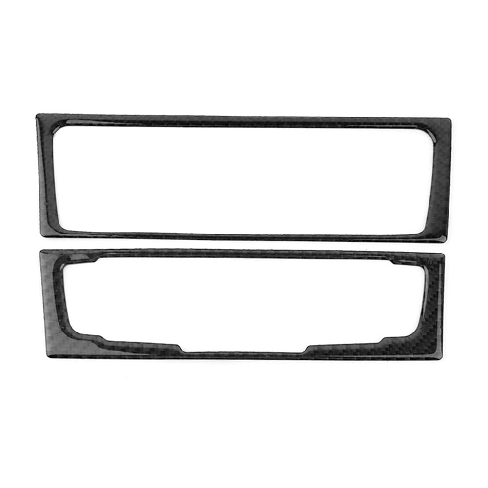 Passend für Audi A4 B8 A5 Q5 B7 2009-16 Radio Blenden Abdeckungen Rahmen Carbon