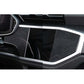 Passend für Audi Q3 Display Konsole Carbon Blende Schutz Veredelung Rahmen