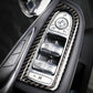 Passend für Mercedes Benz W205 GLC Fensterheber Carbon Blende