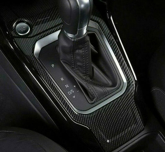 Passend für VW T-Roc Carbon Blende Schalttafel Getriebe Abdeckung Rahmen Schutz