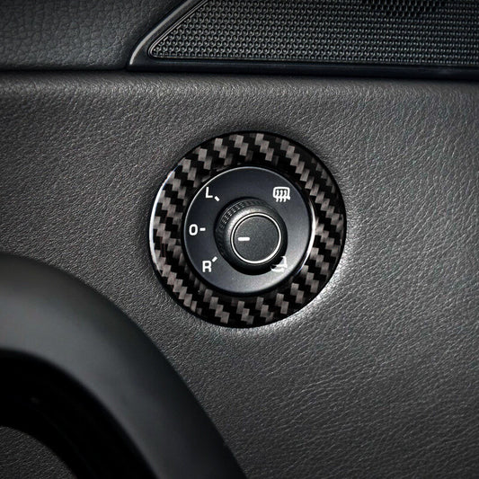 Passend für VW Scirocco Türgriff Blende Abdeckung Rahmen Carbon
