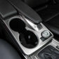 Passend für Mercedes Benz GLK Edelstahl Schutz Mittelkonsole Becherhalter Blende