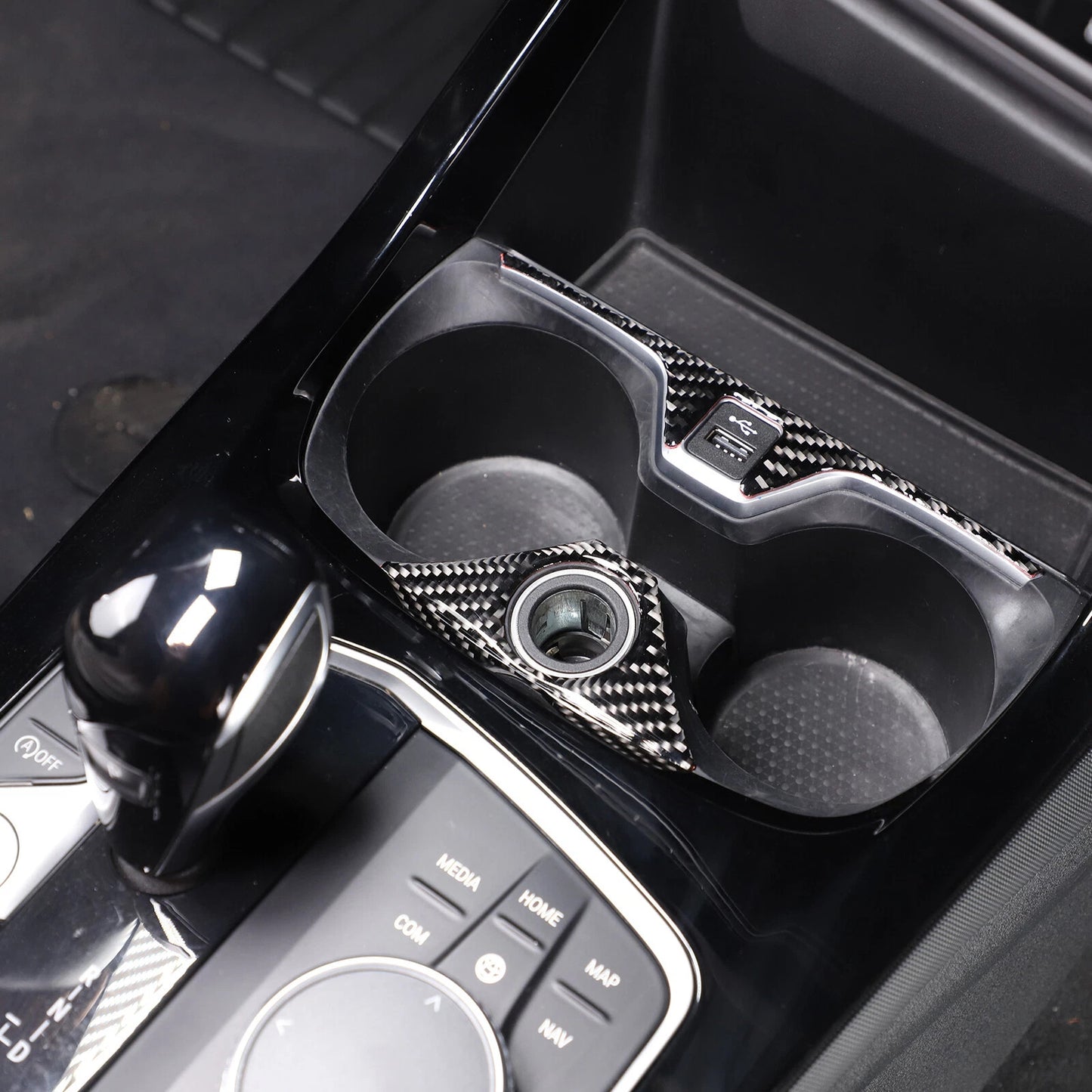 Passend für Bmw 1Er F40 Bj 2020-2024 Getränkehalter Blende