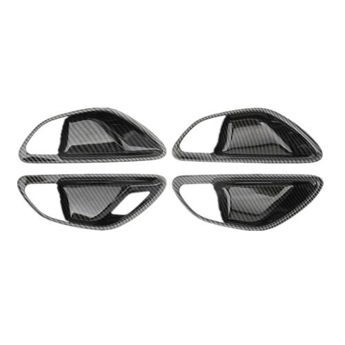 Passend für Mercedes C W205 Türgriffe Schalen Blenden Abdeckung Carbon