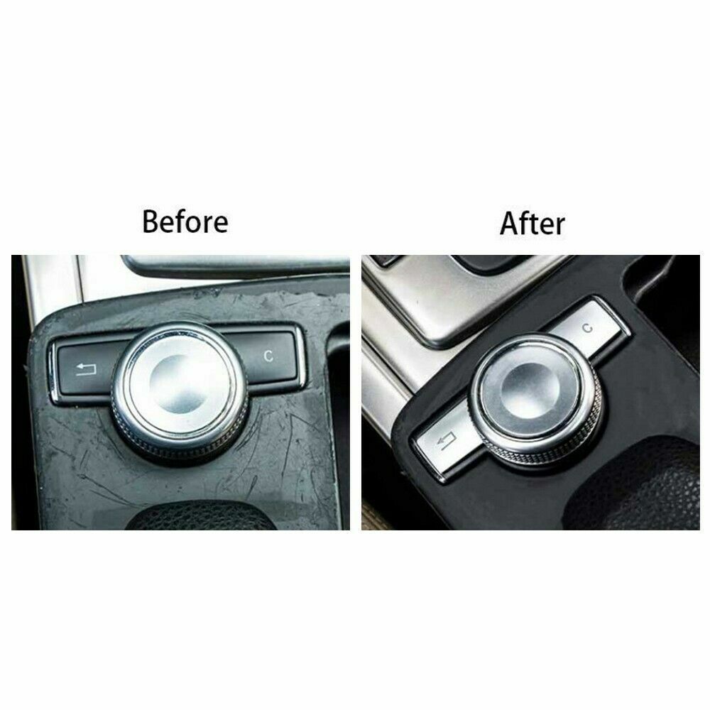 Passend für Mercedes C E GLK CLS Media Blenden Rahmen Zierblende Abdeckung