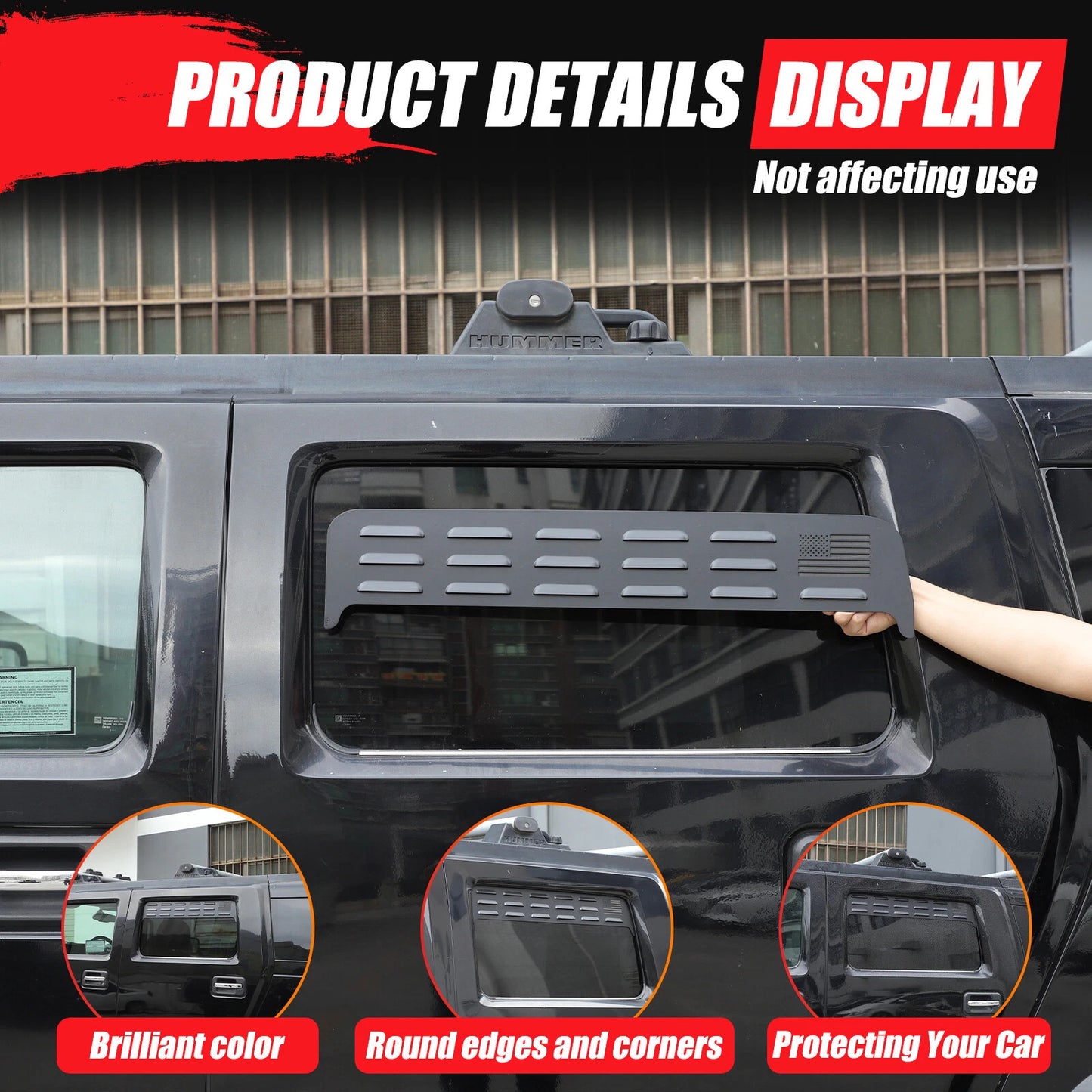 Passend für Hummer H2 2003-2009 Lueftung Blende
