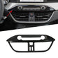 Passend für Ford Focus MK4 ST-Line Carbon Rahmen Radio Media Klima Blende Cover