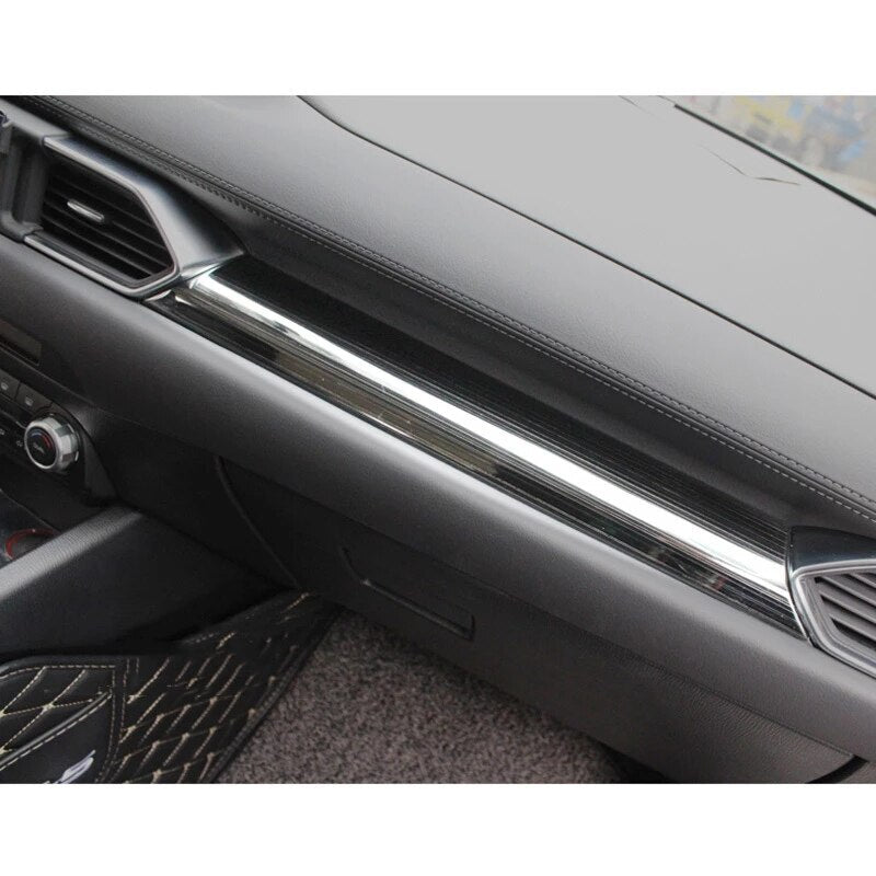 Passend für Mazda CX-5 Mittelkonsole Cockpit Blenden Abdeckungen Rahmen Schwarz