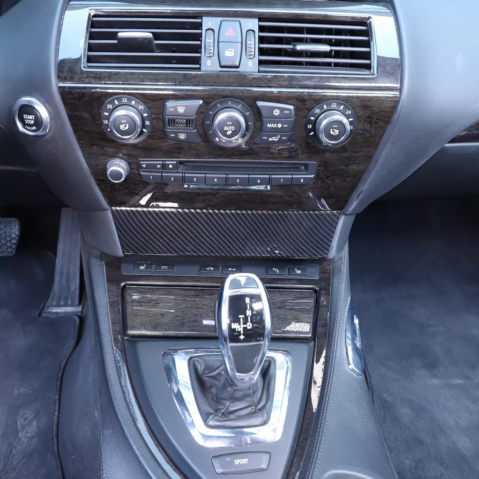 Passend für Bmw 6Er E63 E64 2004-2009 Klimabedienung Blende