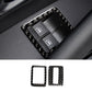 Passend für VW Scirocco MK3 Fensterheber Blenden Abdeckung Rahmen Carbon