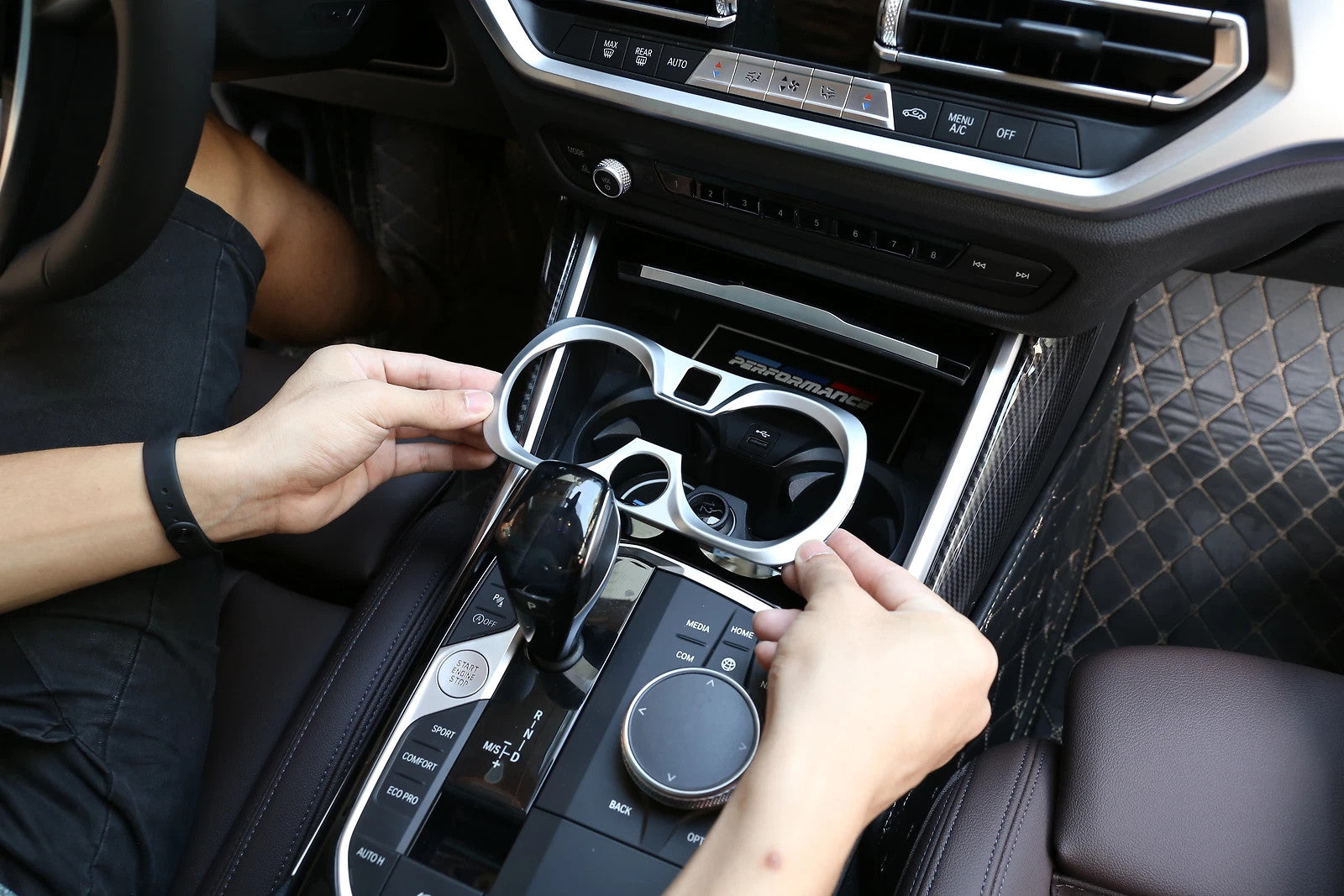 Passend für BMW G20 2019-2021 Becherhalter Blende