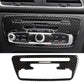 Passend für Audi Q3 Carbon Blende Radio Klima Rahmen Abdeckung Aufwertung Cover
