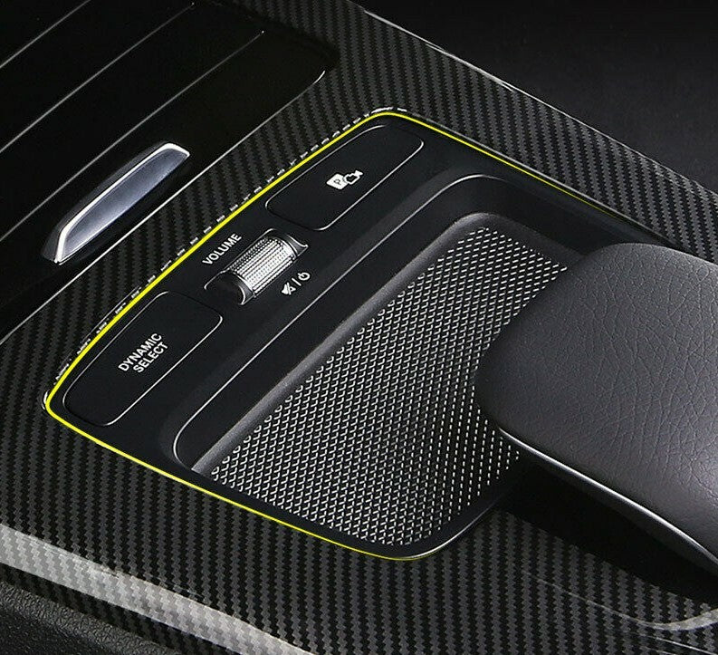 Passend für Mercedes A W177 2019 Mittelkonsole Blende Carbon Abdeckung Rahmen