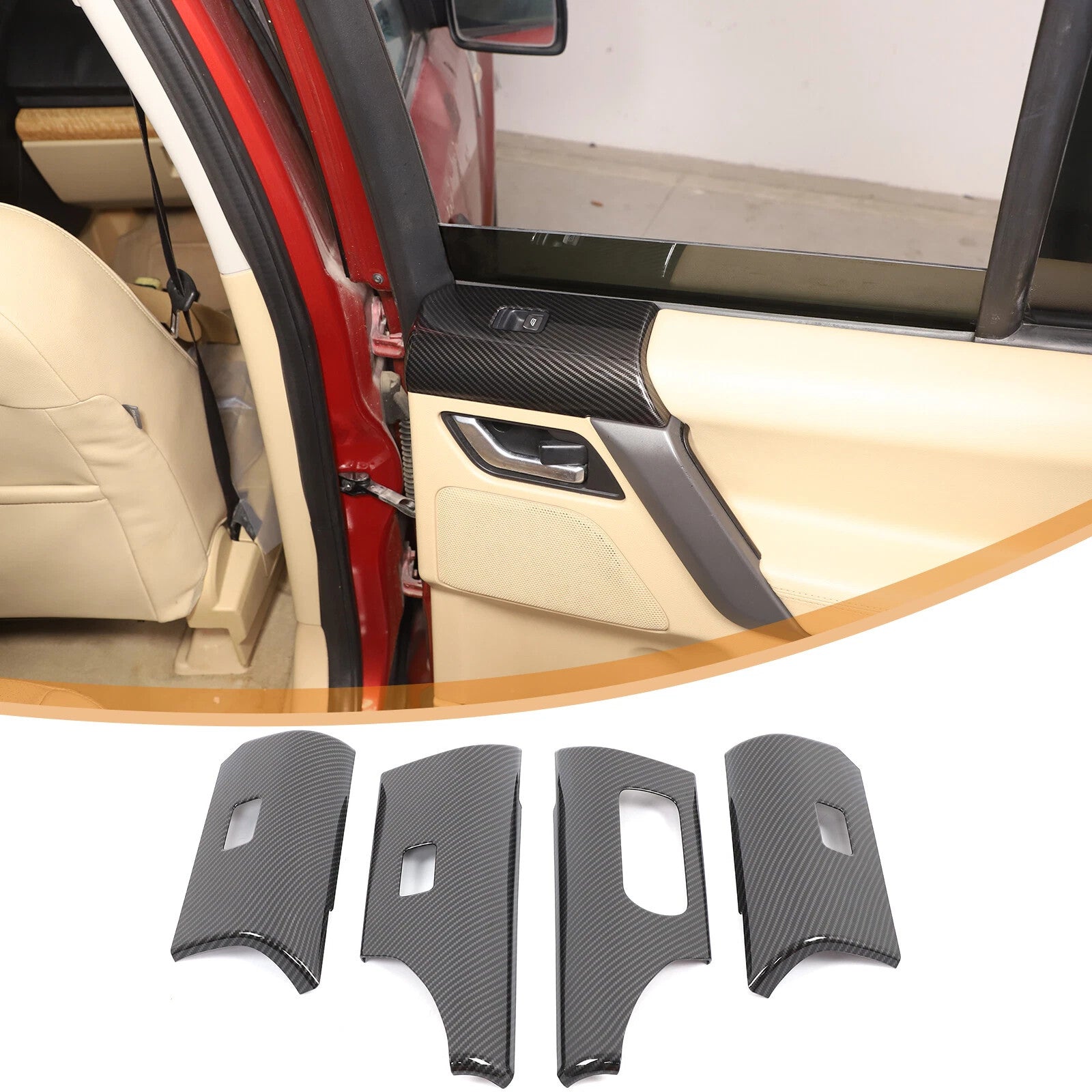 Passend für Freelander2 Lr2 2007-2015 Fensterheber Blende