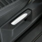 Passend für VW T-Roc Sitzverstellung Abdeckung Blenden Rahmen Tuning Silber