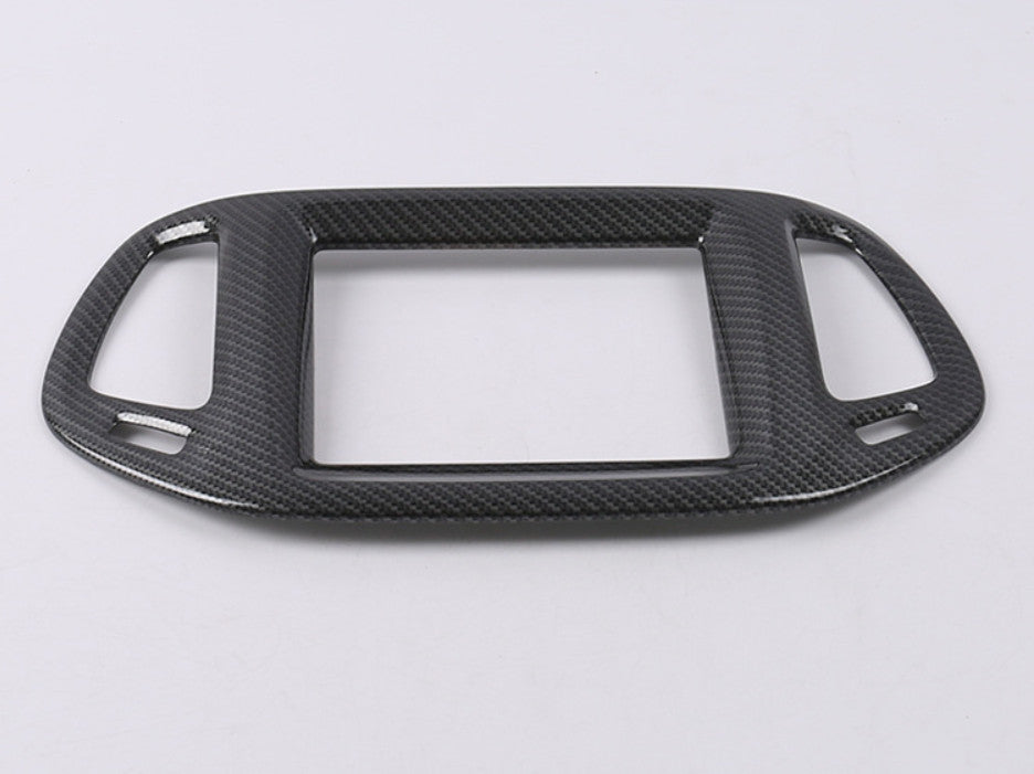 Passend für Jeep Compass Carbon Display Lüftung Blende Zierrahmen Abdeckungen