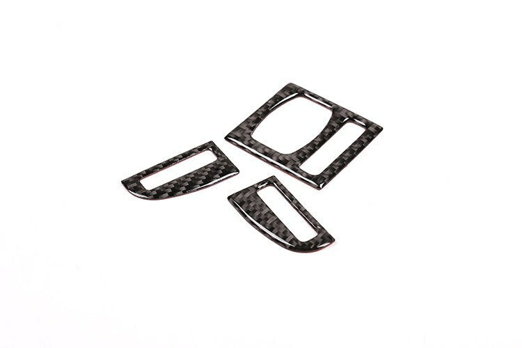 Passend für BMW 5 Series F10 F18 520 Zierrahmen für Lüftung Regler aus Carbon