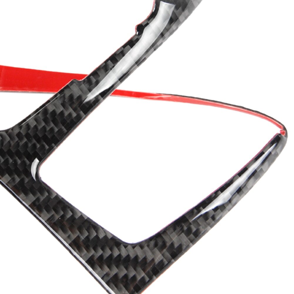 Passend für Audi A4 B8 A5 Q5 B7 2009-16 Radio Blenden Abdeckungen Rahmen Carbon