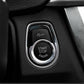 Passend für BMW 1 2 3 F20 F21 F30 X1 F48 Start Stopp Ring Blende Rahmen Silber