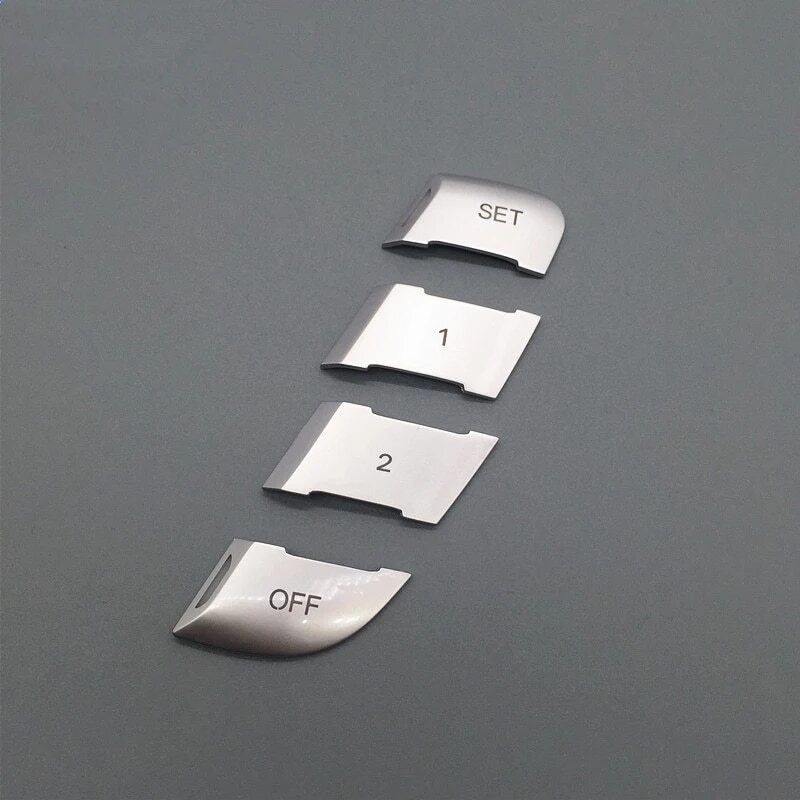 Passend für Audi A6 C7 2012-18 Memory Sitz Blenden Abdeckung Tuning