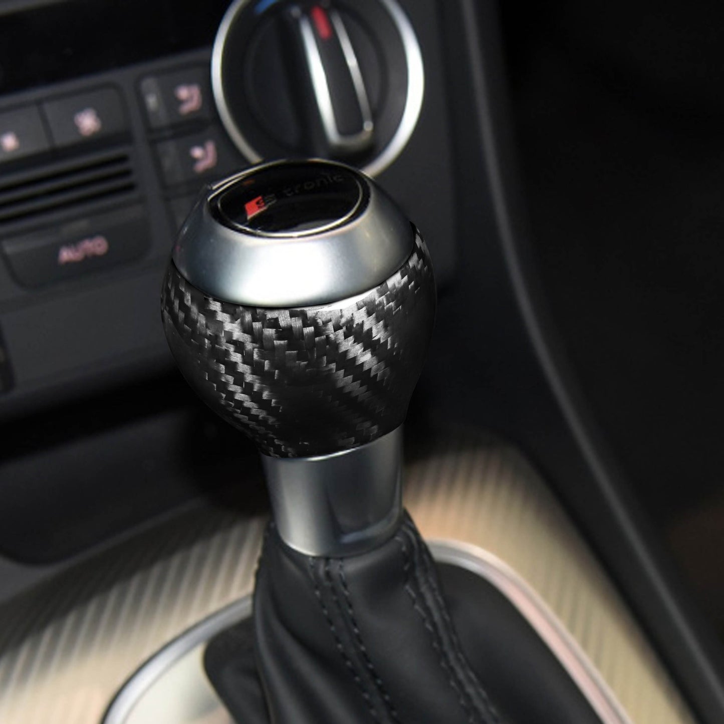 Passend für Audi TT TTRS Q3 Schalthebel Blenden Abdeckung Rahmen Carbon