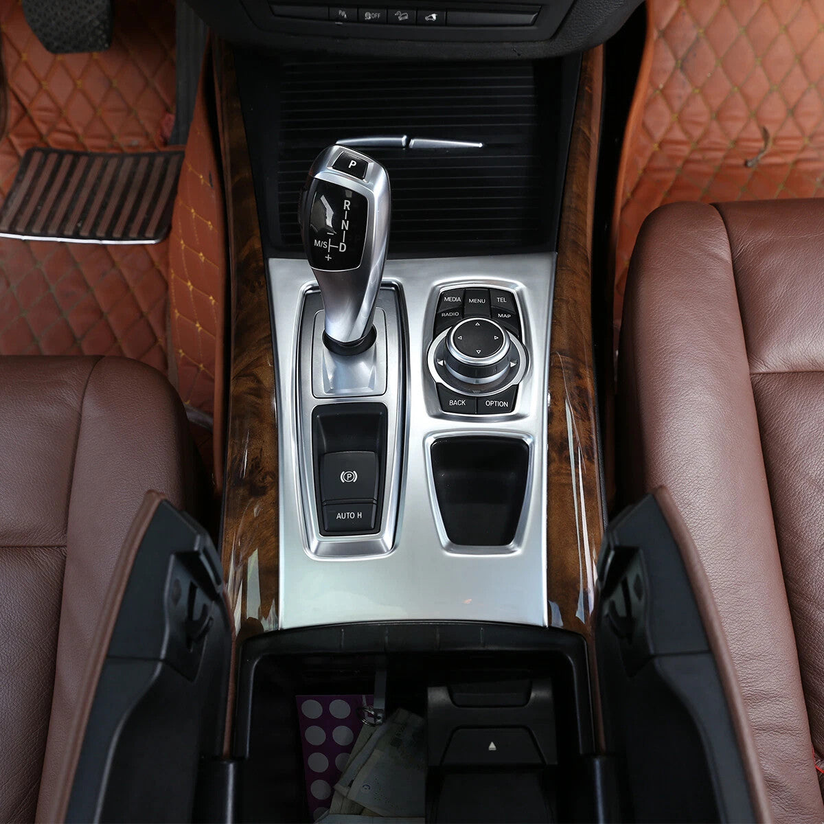 Passend für Bmw X5 E70 X6 E71 2010-2013 Mittelkonsole Blende
