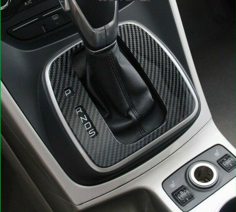 Passend für Ford Kuga Gangschaltung Schaltung Mittelkonsole Rahmen Blende Carbon