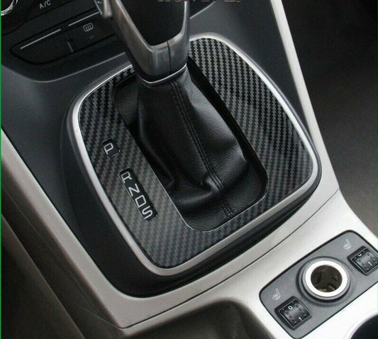 Passend für Ford Kuga Gangschaltung Schaltung Mittelkonsole Rahmen Blende Carbon