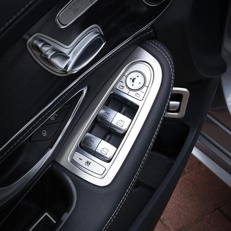 Passend für Mercedes Benz W205 GLC Fensterheber Rahmen Blenden Zier
