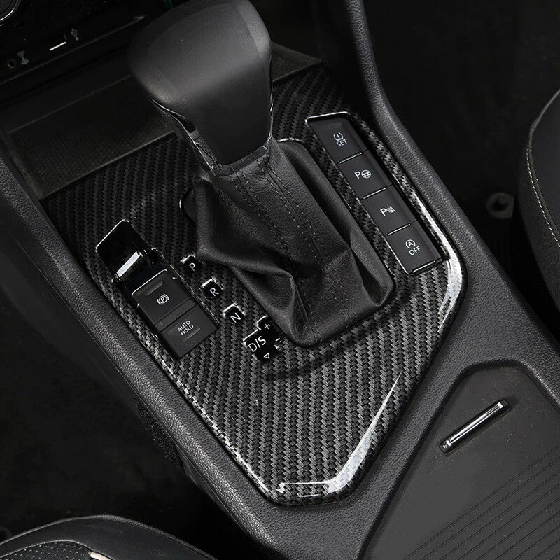 Passend für Mittelkonsole Vorne Abdeckung Passend Für VW Tiguan 2 AD1 MK2 Rline TDI Carbon
