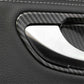 Passend für Mercedes C W205 Türgriffe Schalen Blenden Abdeckung Carbon