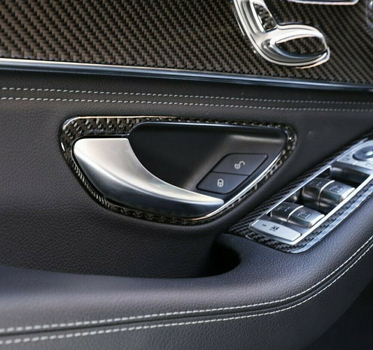 Passend für Mercedes Benz W205 GLC Türgriffrahmen Blenden Carbon Zierrahmen