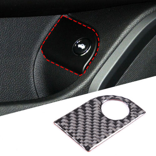 Passend für Maserati Ghibli 2014-2015 Kofferraum Taste Blenden Abdeckung Carbon