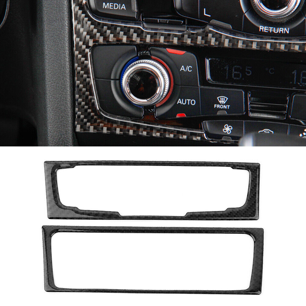 Passend für Audi A4 B8 A5 Q5 B7 2009-16 Radio Blenden Rahmen Zierblenden Abdecku
