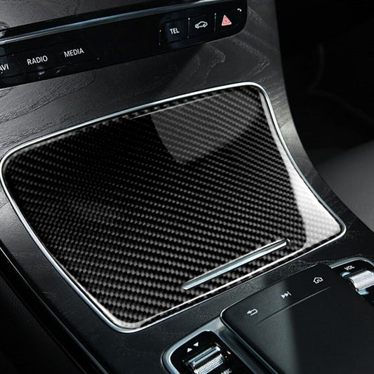 Passend für Mercedes Benz W205 GLC Aufbewahrung Consol Blende Carbon Zierblende
