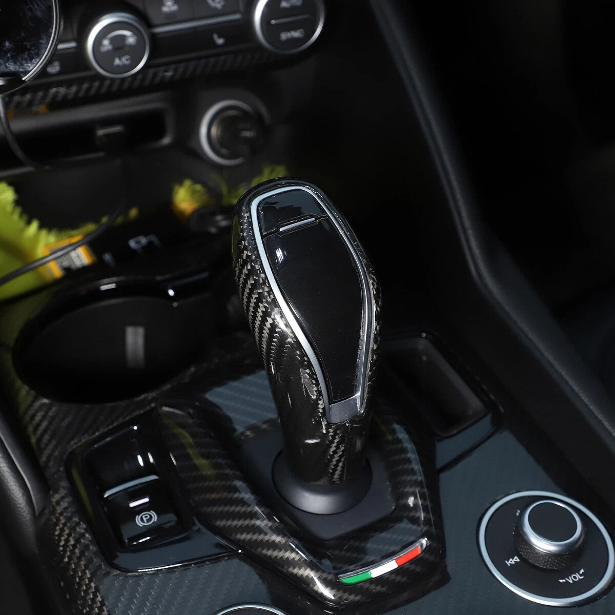 Passend für Alfa Romeo Giulia Stelvio ab 2020 Gangschaltung Blende