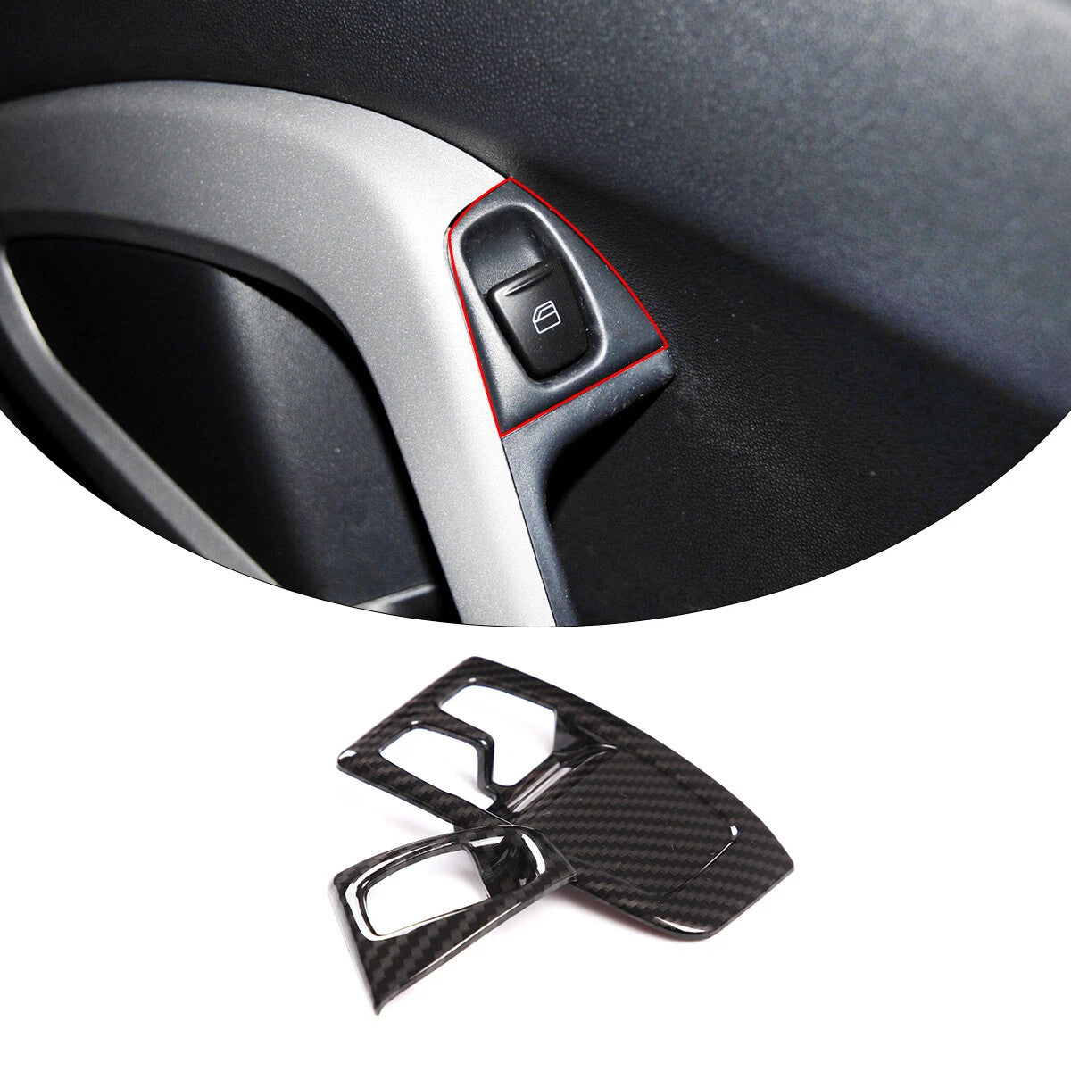 Passend für Mercedes Benz Smart 10-14 Fensterheber Blende