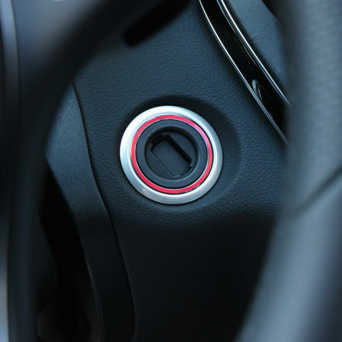 Passend für Mercedes-Benz A B C E GLK ML GL CLA GLA C Aluminium Ring Schlüssel