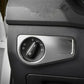 Passend für VW Tiguan mk2 2 Edelstahl Lichtschalter Schutz Blende Leiste Chrom