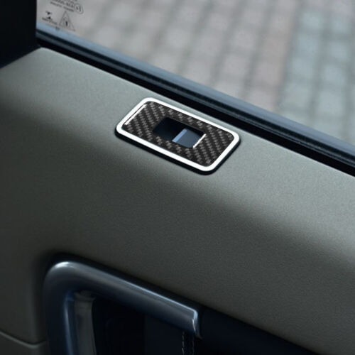 Passend für Land Rover Fensterheber Blenden Abdeckung Carbon